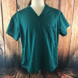 Apples for Life Unisex Scrub Top Size Large